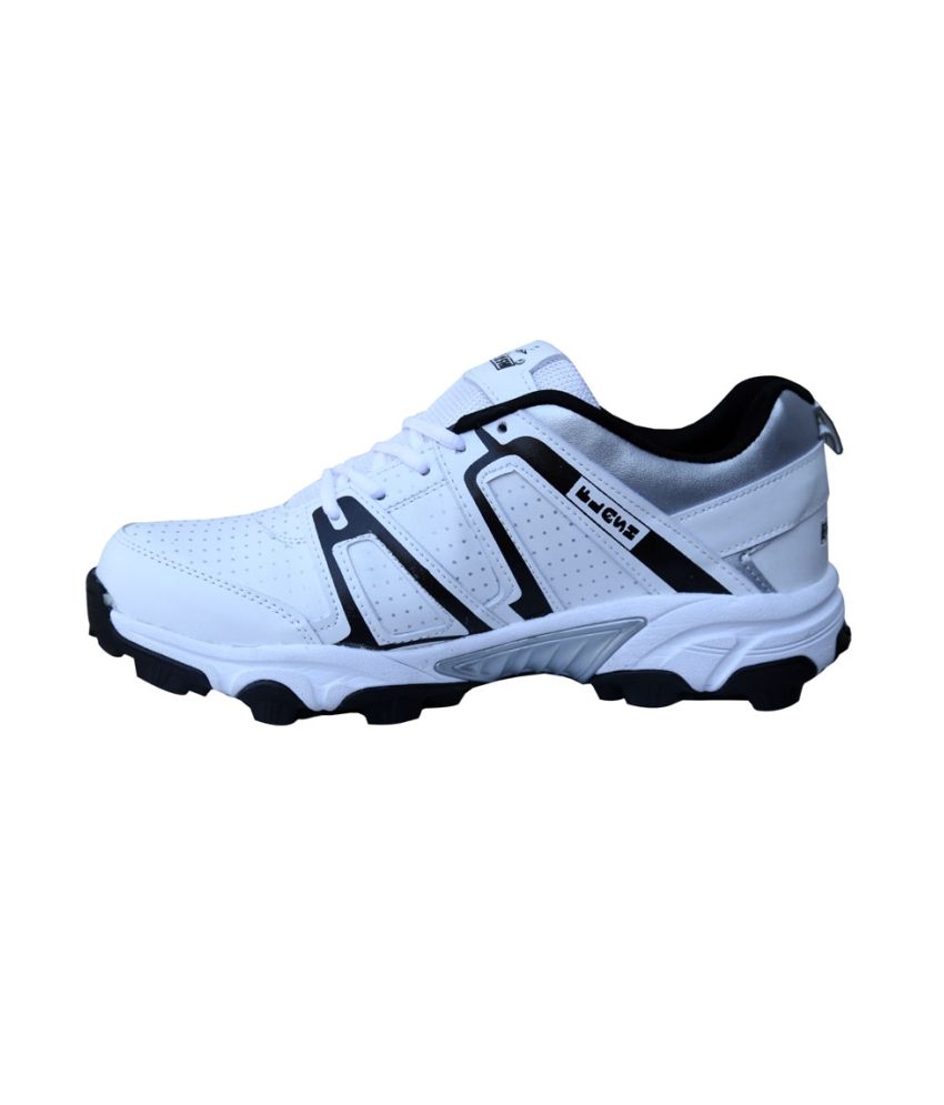 Flash Leather Half Spike Cricket Shoes 