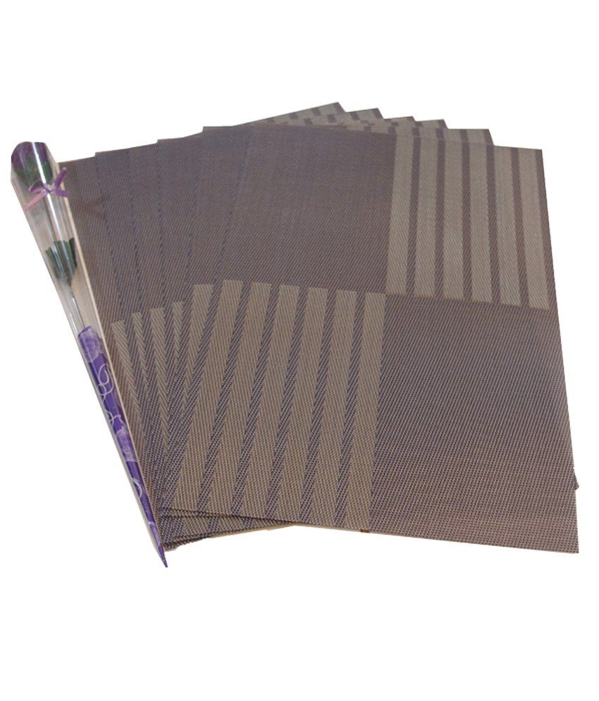 Gran Gray Contemporary Pvc Table Mats Buy Gran Gray Contemporary Pvc