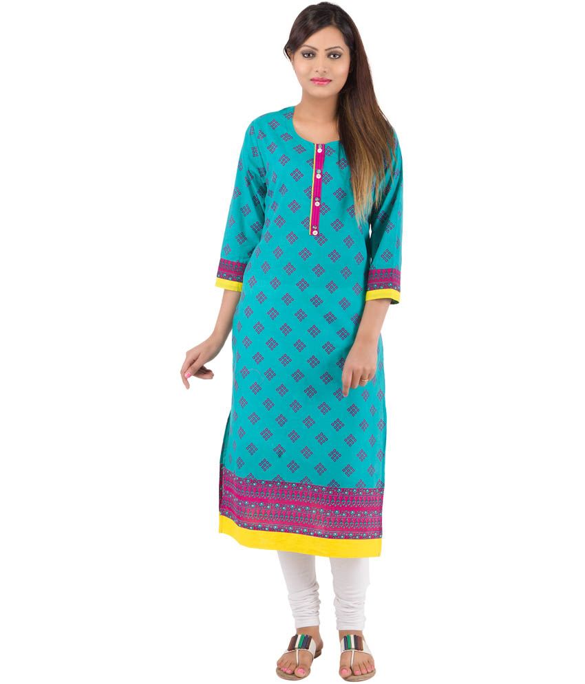 Rash Collection Pink Plain Cotton Round Neck Full Sleeves Long Kurti Buy Rash Collection Pink