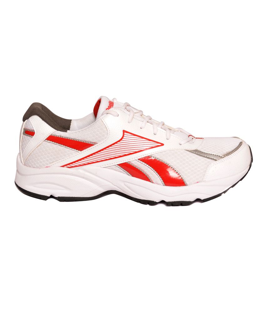 Reebok White And Red Sports Shoes - Buy Reebok White And Red Sports ...