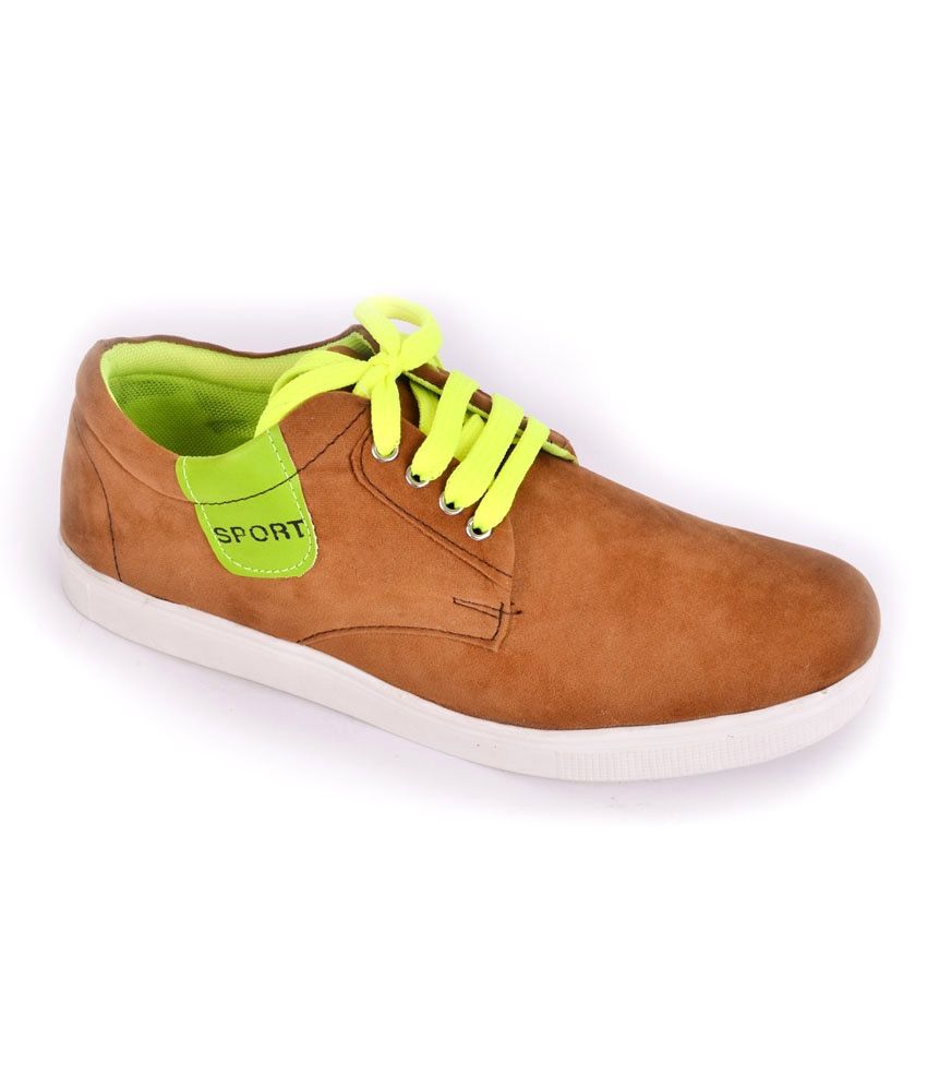 tan canvas shoes