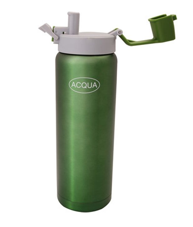 small aqua flask