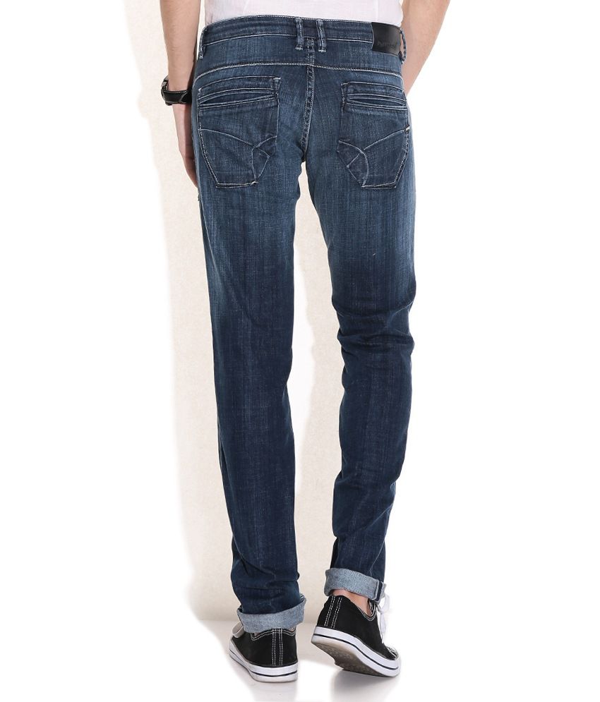 GAS Blue Austinn Fit Jeans - Buy GAS Blue Austinn Fit Jeans Online at ...