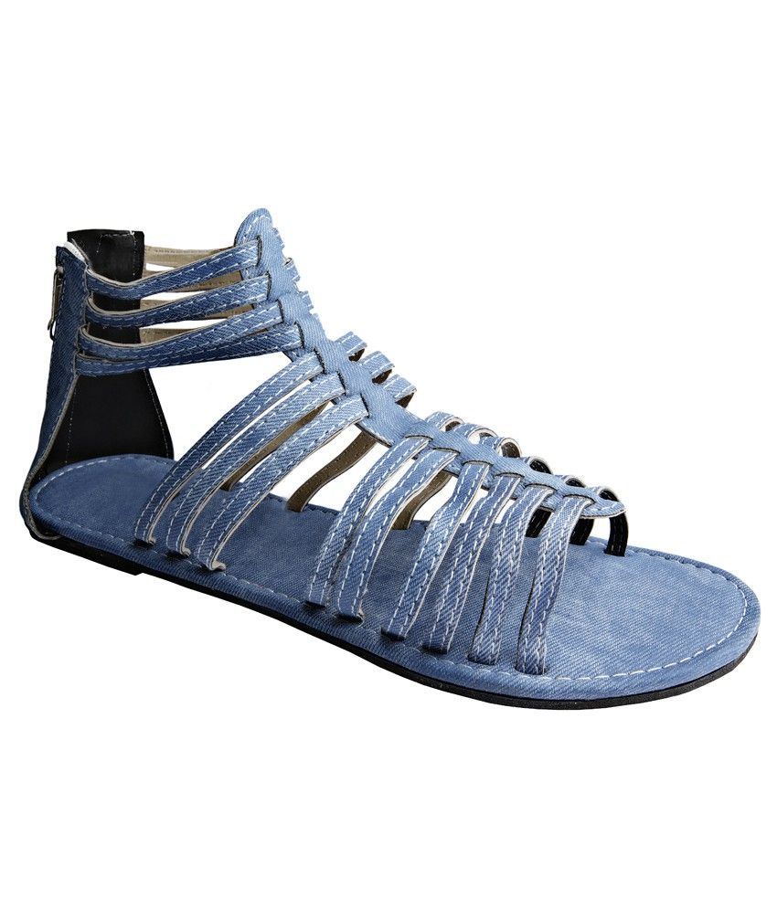 dark blue gladiator sandals