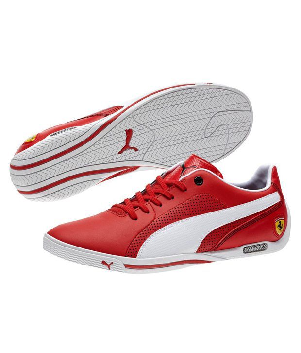 Puma Red Driving moc Shoes - Buy Puma Red Driving moc Shoes Online at ...