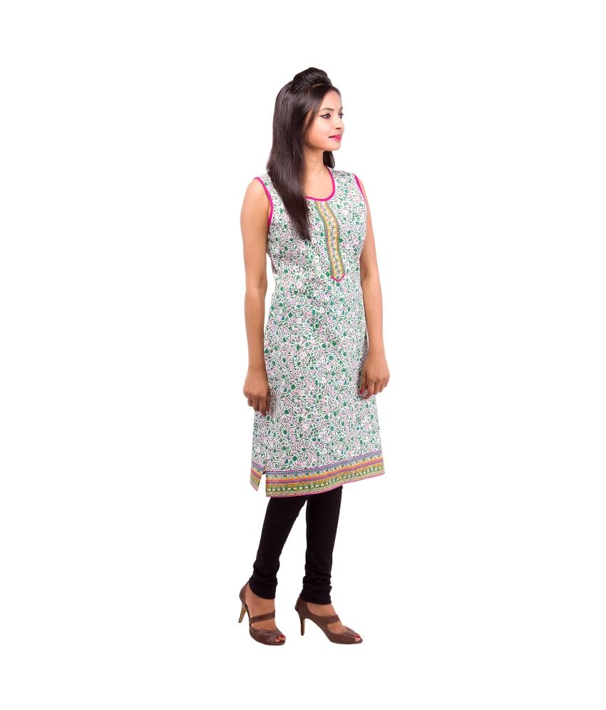 sleeveless kurti in meesho