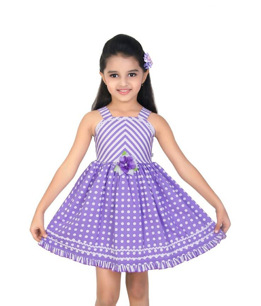 cotton sleeveless frock