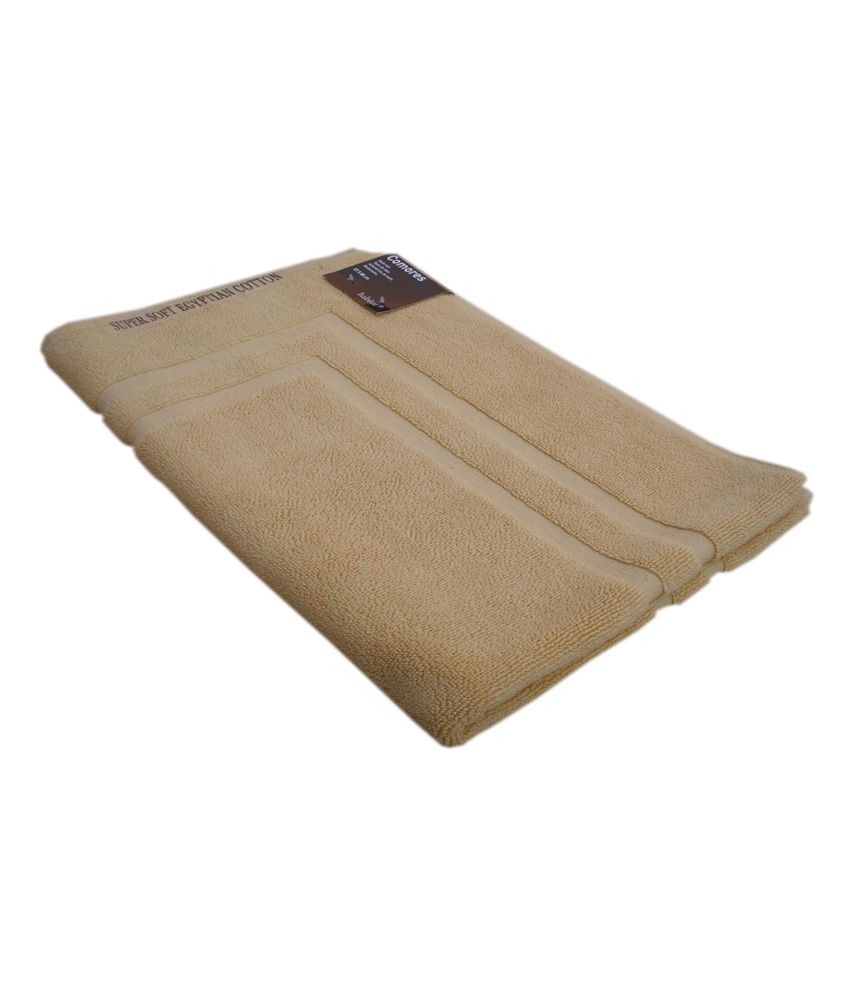 Jaglan International Beige Cotton Plain Large Floor Mat Buy Jaglan