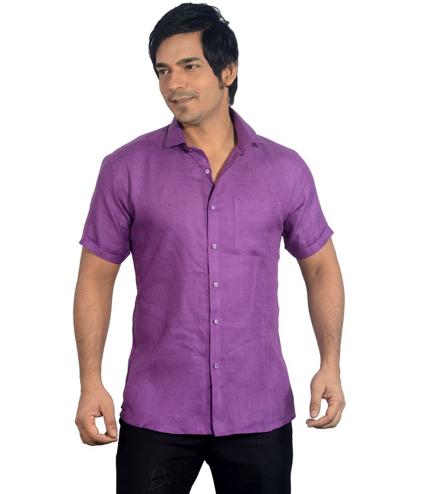 linen half shirts
