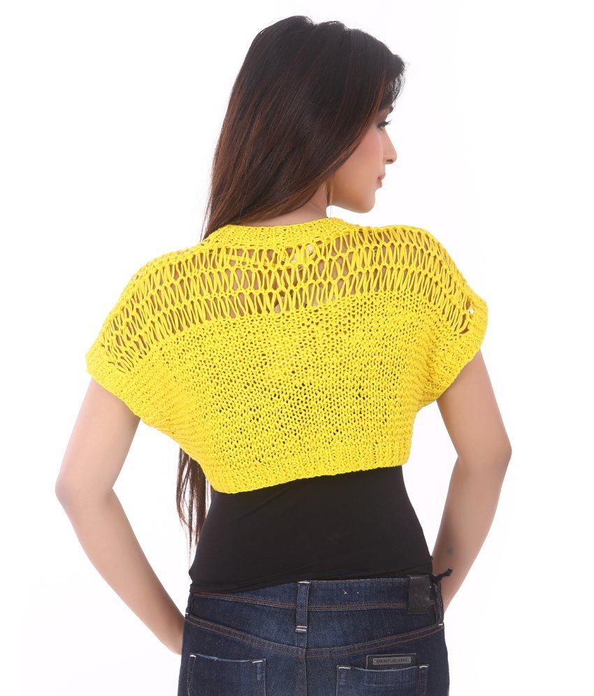 yellow shrug dress