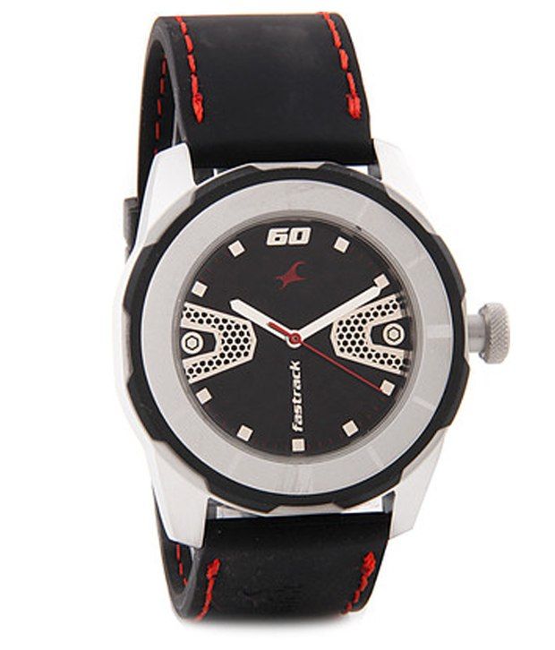 Buy Fastrack 3039SL02 Black Leather Analog Watch on Snapdeal |  PaisaWapas.com