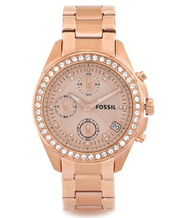 Fossil ES3352 Chronograph - Analog Women's Watch Price in India: Buy ...