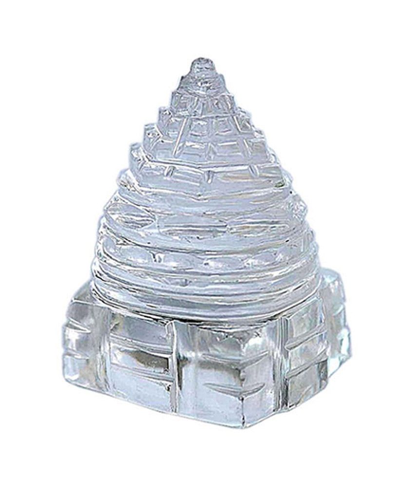     			Sobhagya Pure Crystal Quartz Himalayian Shree Yantra - 6.8 Gms