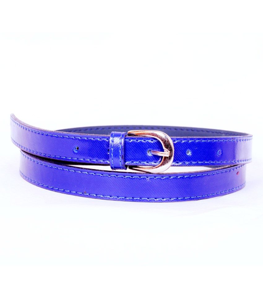 purple designer belt