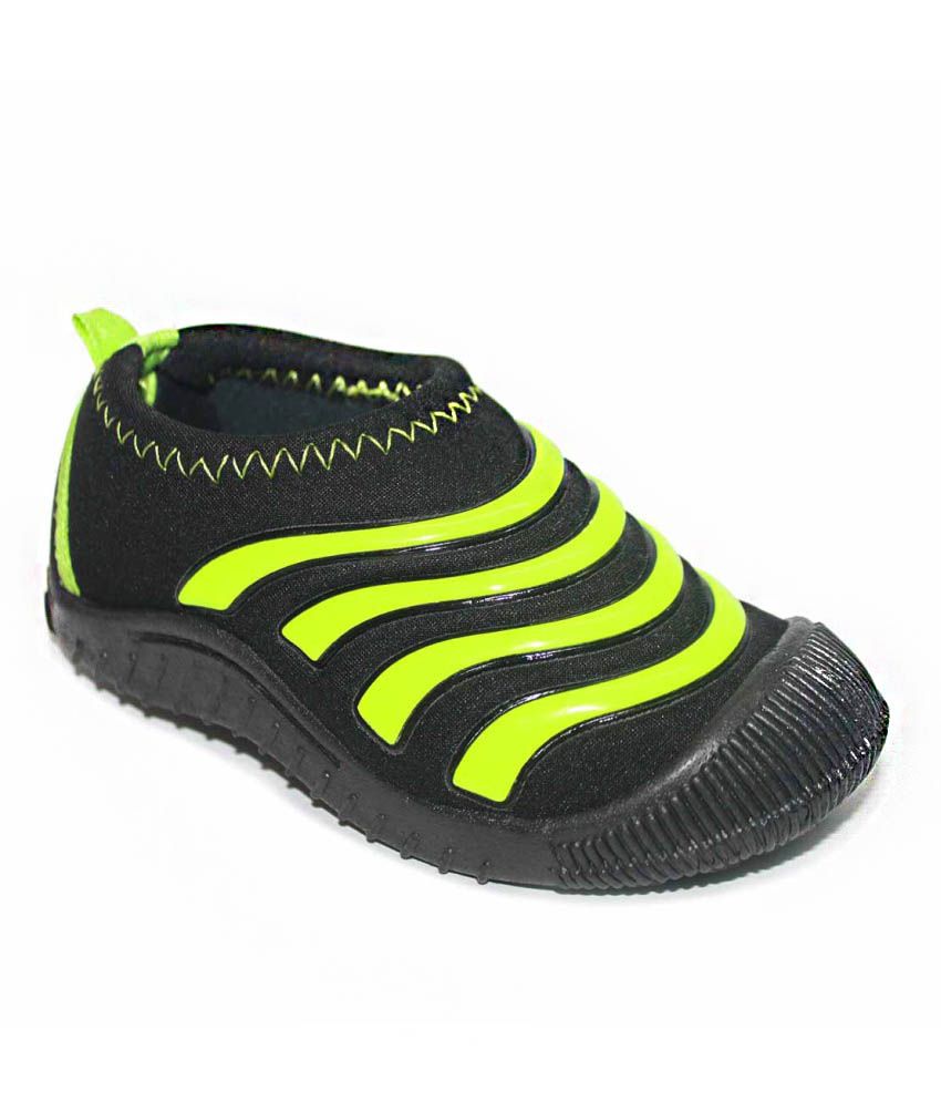 Happyfeet Rocky Shoes Black \u0026 Green For 