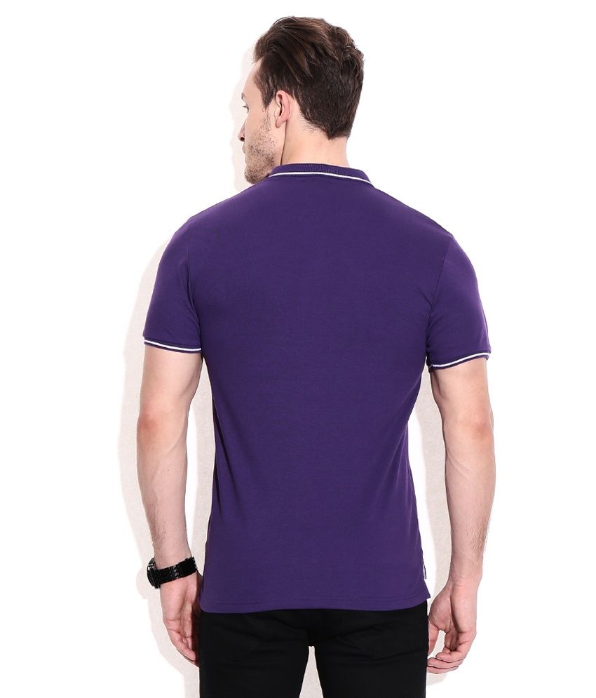 kappa purple shirt