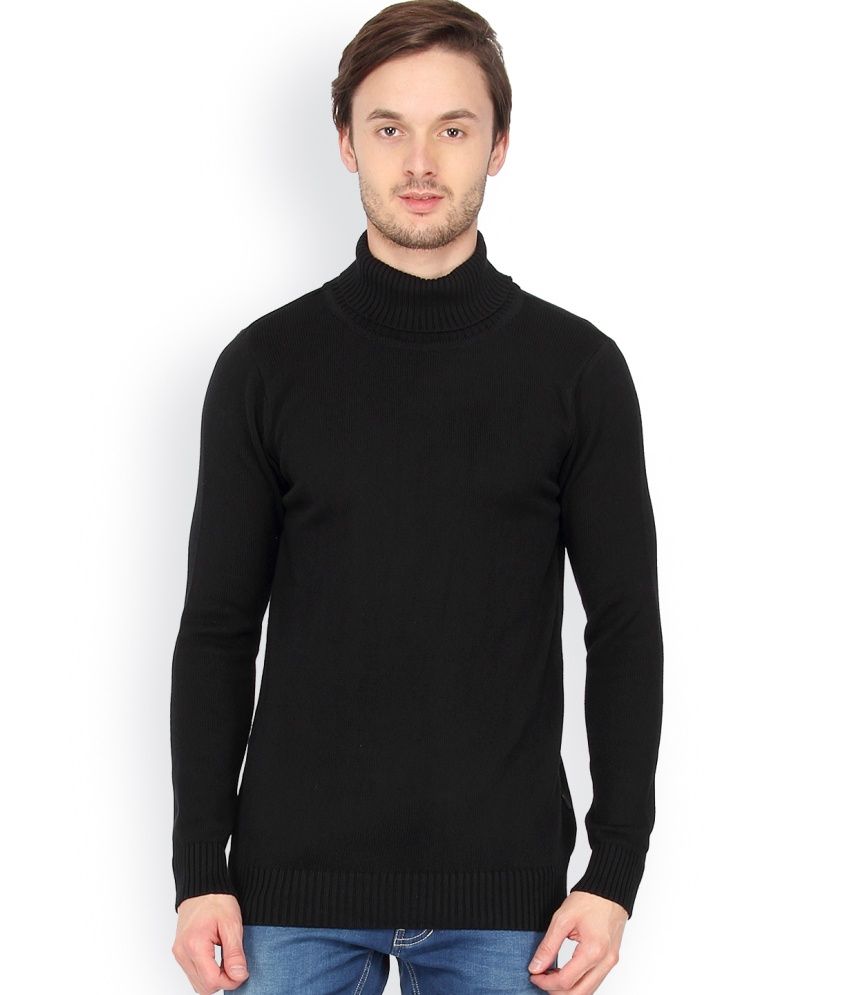 black high neck mens