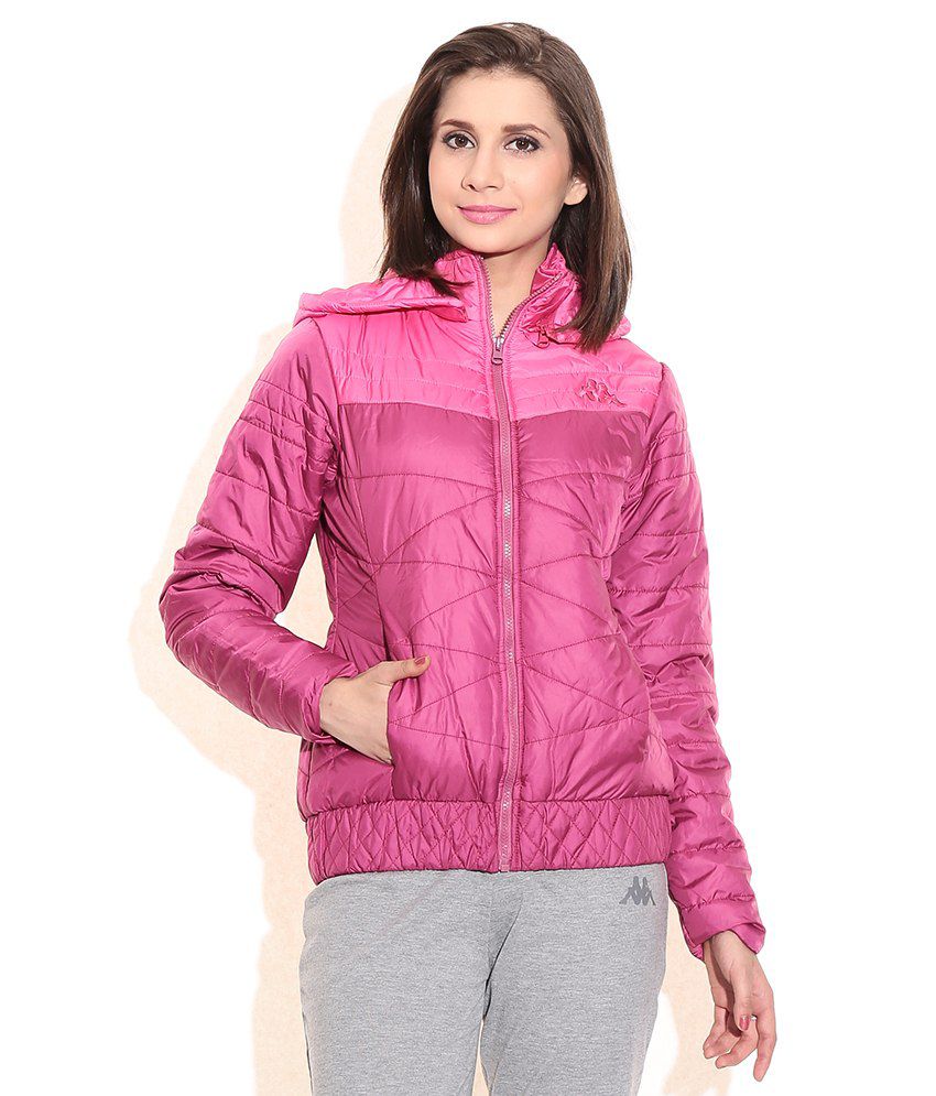 Buy Kappa Pink Polyester Blend Hooded Online at Best Prices in India ...