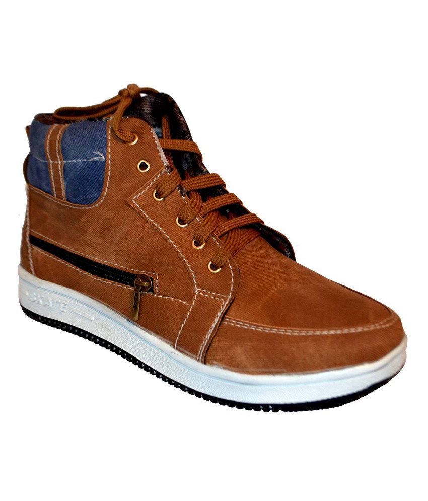 Shooz Brown Smart Casual Shoes For Men Buy Shooz Brown