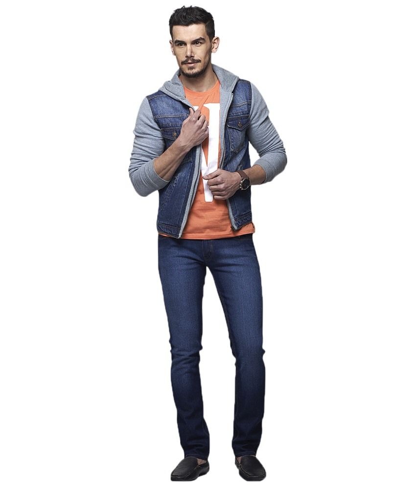 mens jeans jacket snapdeal