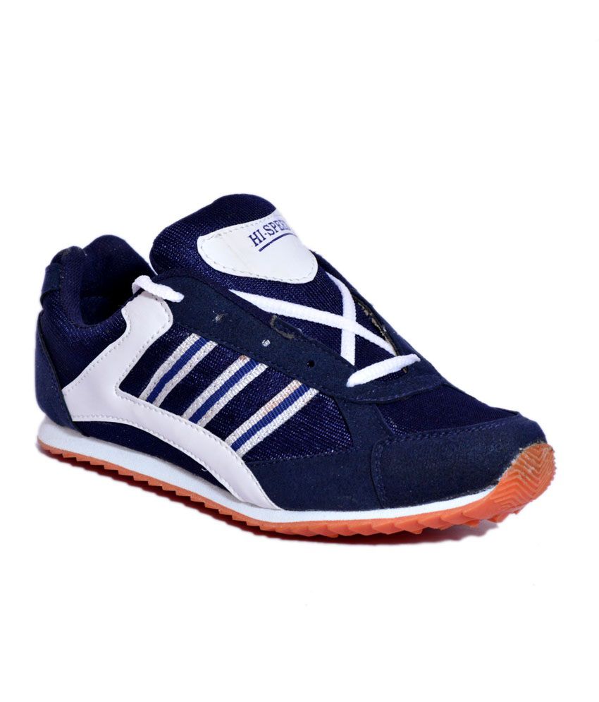 Hi-speed Blue Sport Shoes - Buy Hi 