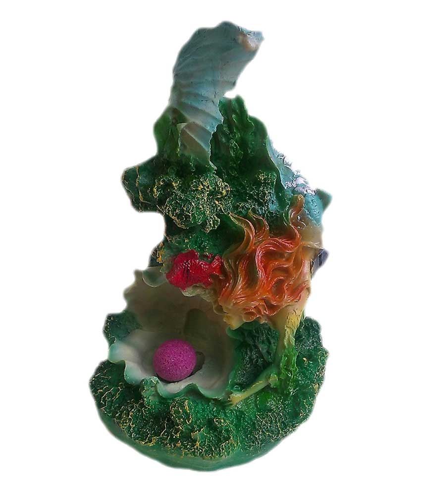 Se Mermaid In Shell For Aquarium Buy Se Mermaid In Shell For
