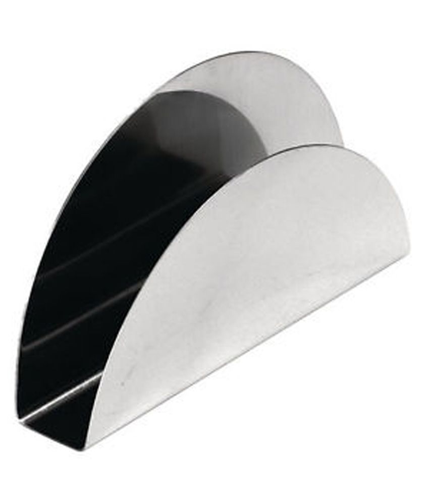     			Dynore Stainless Steel Half Moon Napkin Holder