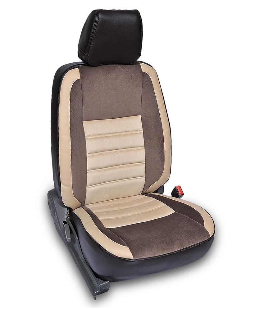 Gaadikart In Velvet Magnet Seat Cover For Hyundai Elite I20 Car: Buy