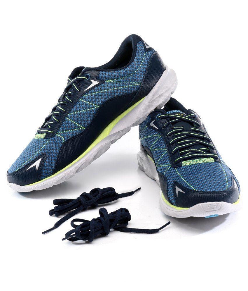 Skechers Go Run Sonic 2 Navy Running Shoes - Buy Skechers Go Run Sonic ...