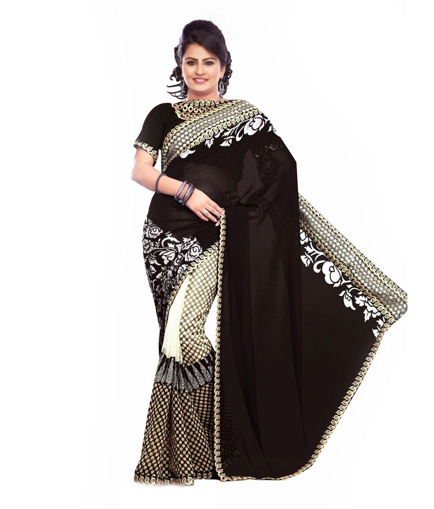 myntra net saree