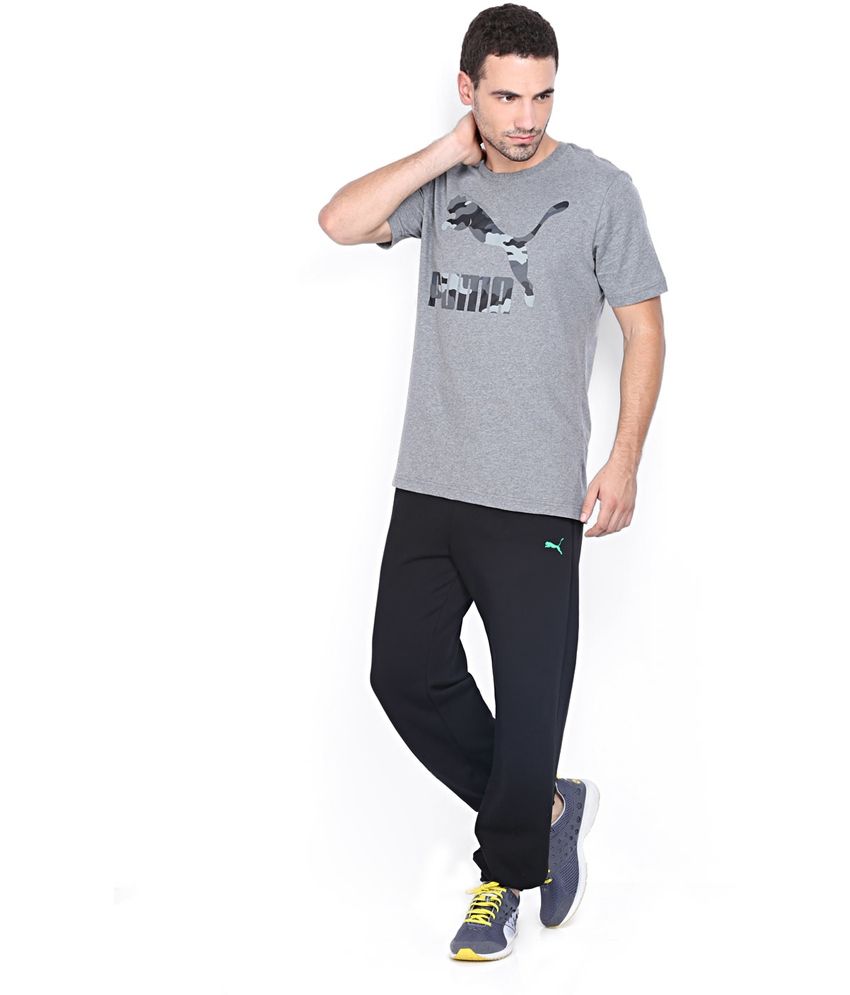 puma men's cotton track pants