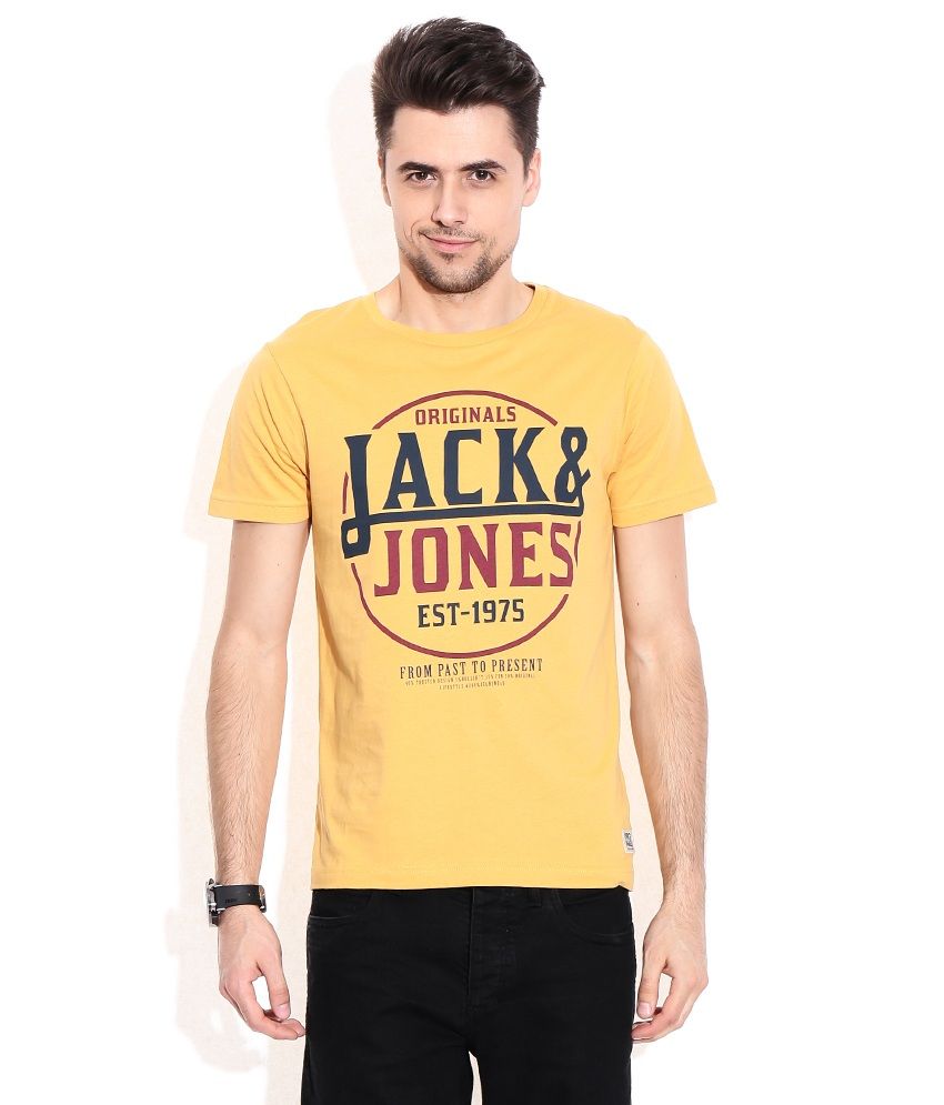 jack and jones yellow cap