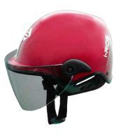 Saviour i-Ride - Open Face Novelty Helmets - Red Cherry with Tinted Visor  [Large - 580mm]