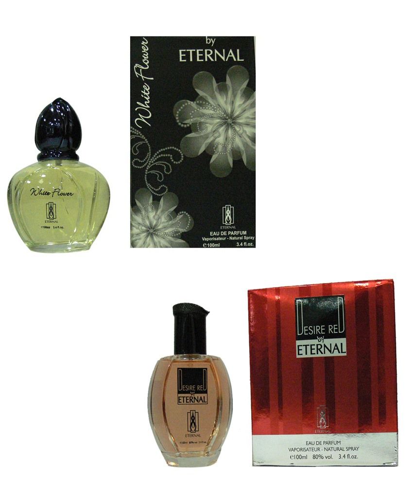 perfume with black flower