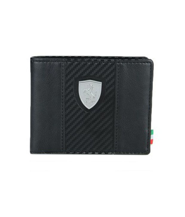 Puma Mens Black Ferrari Wallet: Buy 