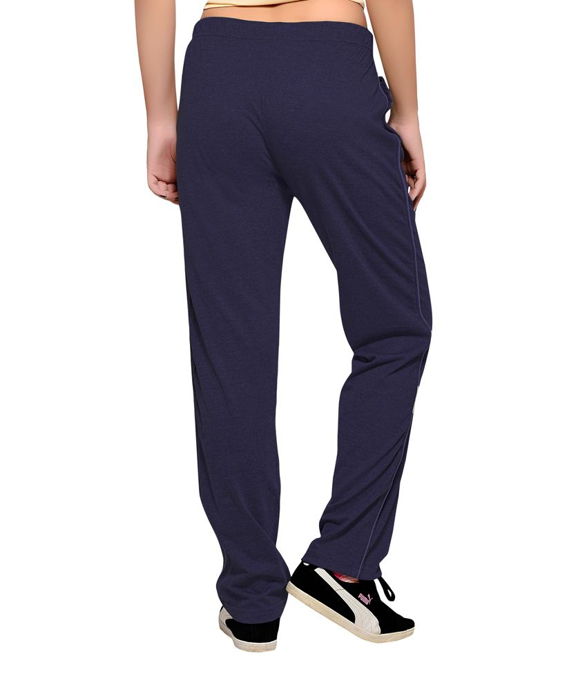 Buy Towngirl Navy Blue Track Pant For Women Online at Best Prices in ...