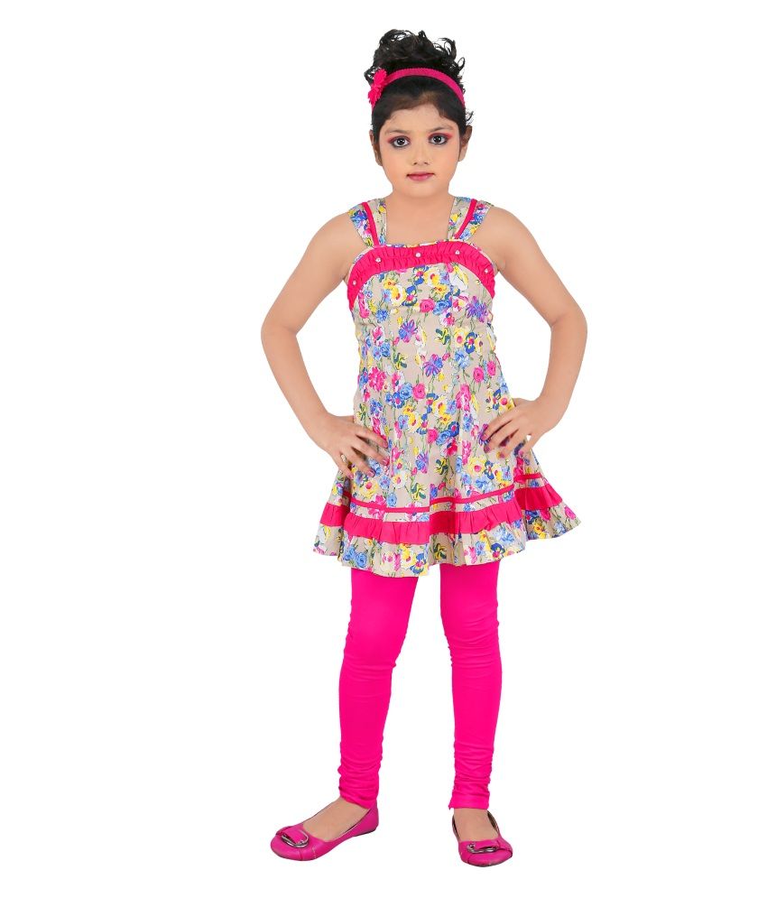 frock with leggings