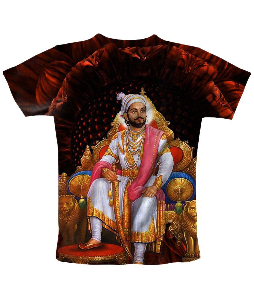 shivaji maharaj print shirt