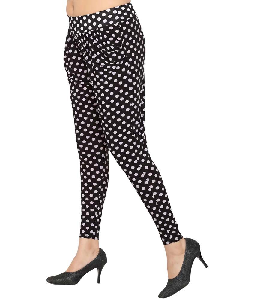 polka dot jeggings