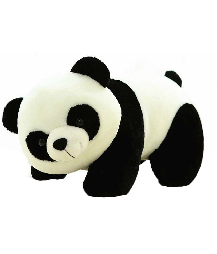     			Tickles Panda Stuffed Soft Plush Animal Toy For Kids Love Girl Birthday Gifts Home Decoration (Size: 40 cm Color: Black & White)