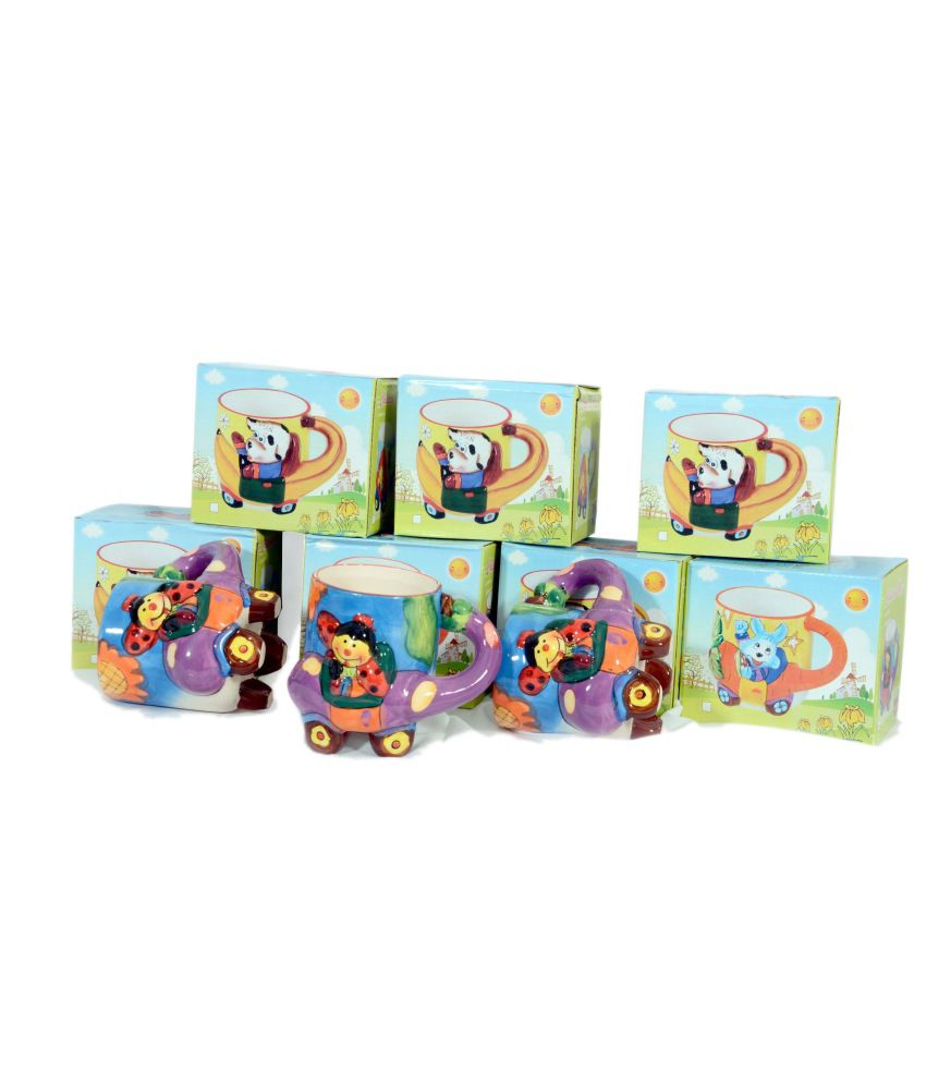 Bedazzle's Birthday Return Gift Mugs For Kids (Set Of 10)