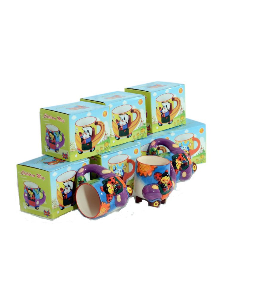 Bedazzle's Birthday Return Gift Mugs For Kids (Set Of 10 ...