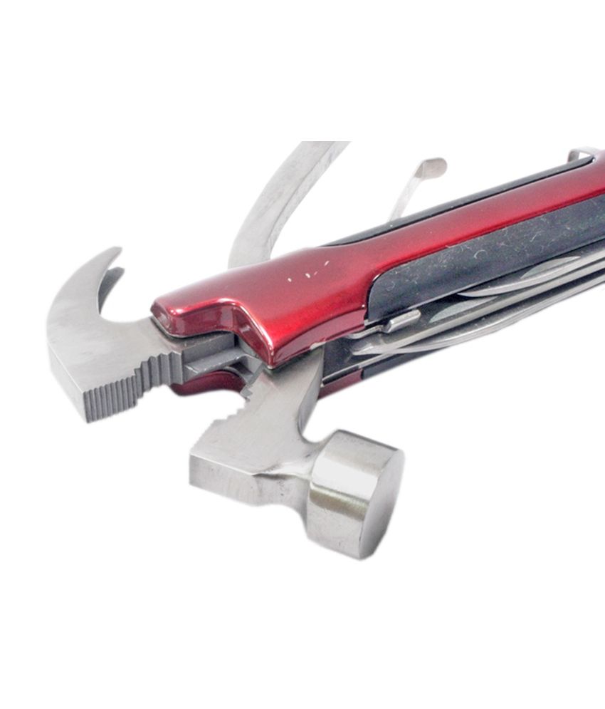 Jm Multicolour Pliers Army Swiss Knife Hammer Hand Camping Outdoor Tool