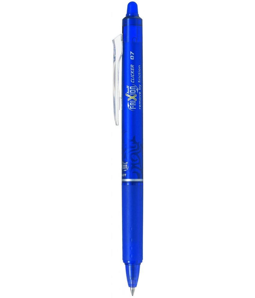 Ezigoo Erasable Pen Colour Retractable Friction Pen Clicker 0.7 mm Nib Pack of 12 