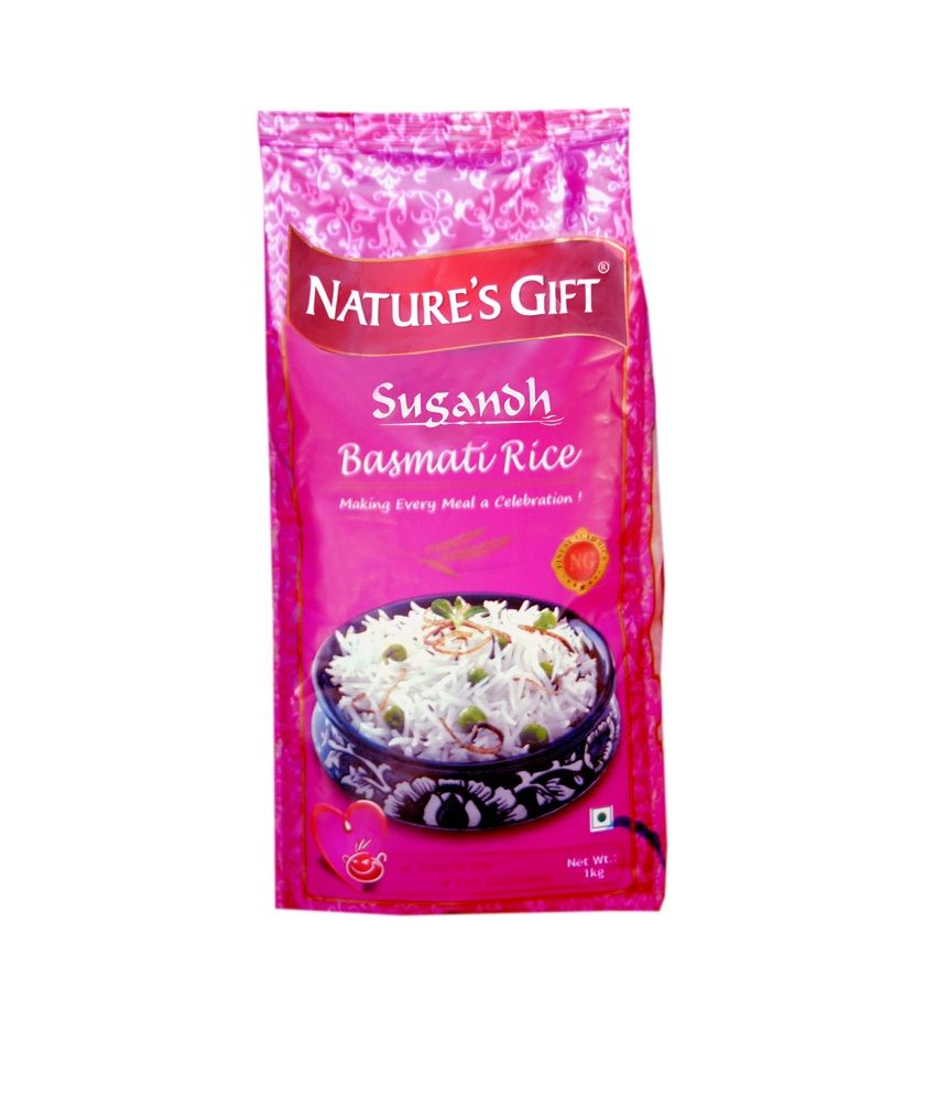 Nature's Gift Parboiled sugandh basmati Rice 1 kg: Buy ...