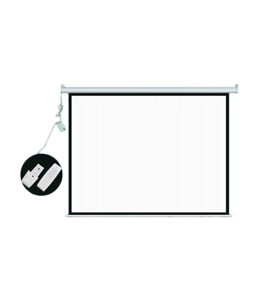 Buy Inlight Motorised Projector Screen Size 80 Inch x 45 Inch, 92 Inches Diagonal (169 FORMAT