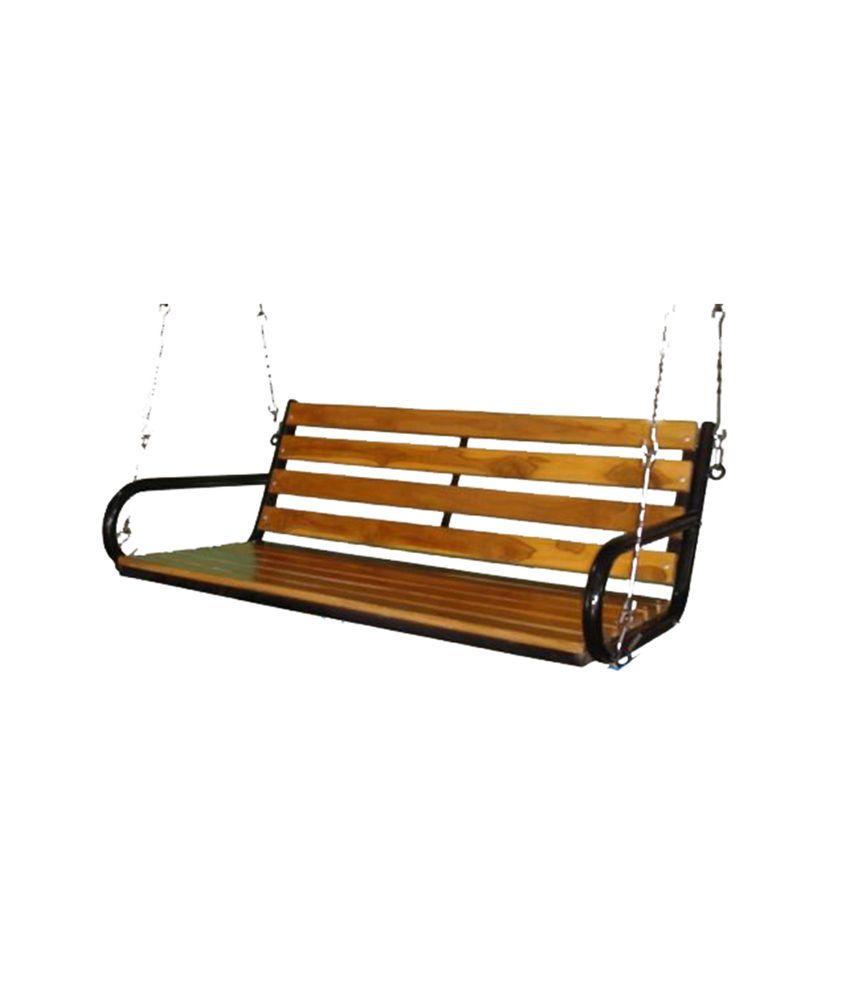 Kaushalendra Garden Zula Wooden Indoor Hanging Swing - Buy 