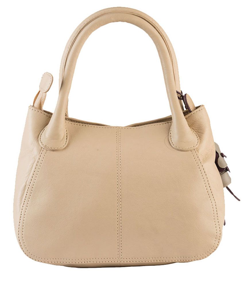 beige shoulder purse