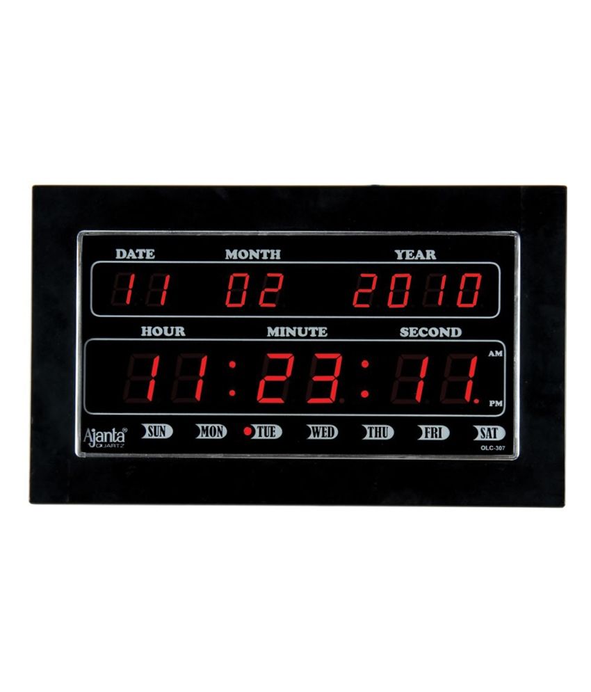 Ajanta Digital Wall Clock Buy Ajanta Digital Wall Clock at Best Price