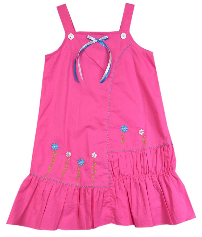 cotton sleeveless frock